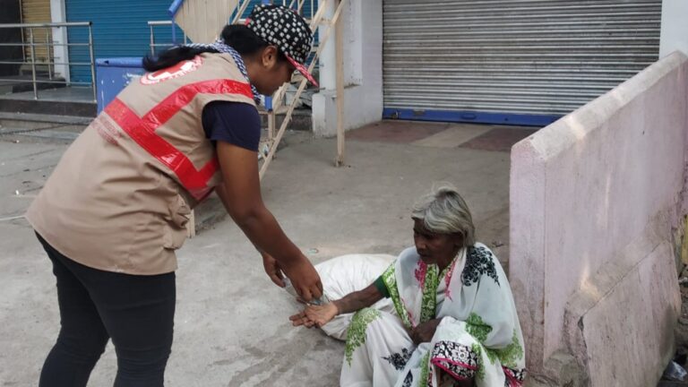 Food distribution for poor